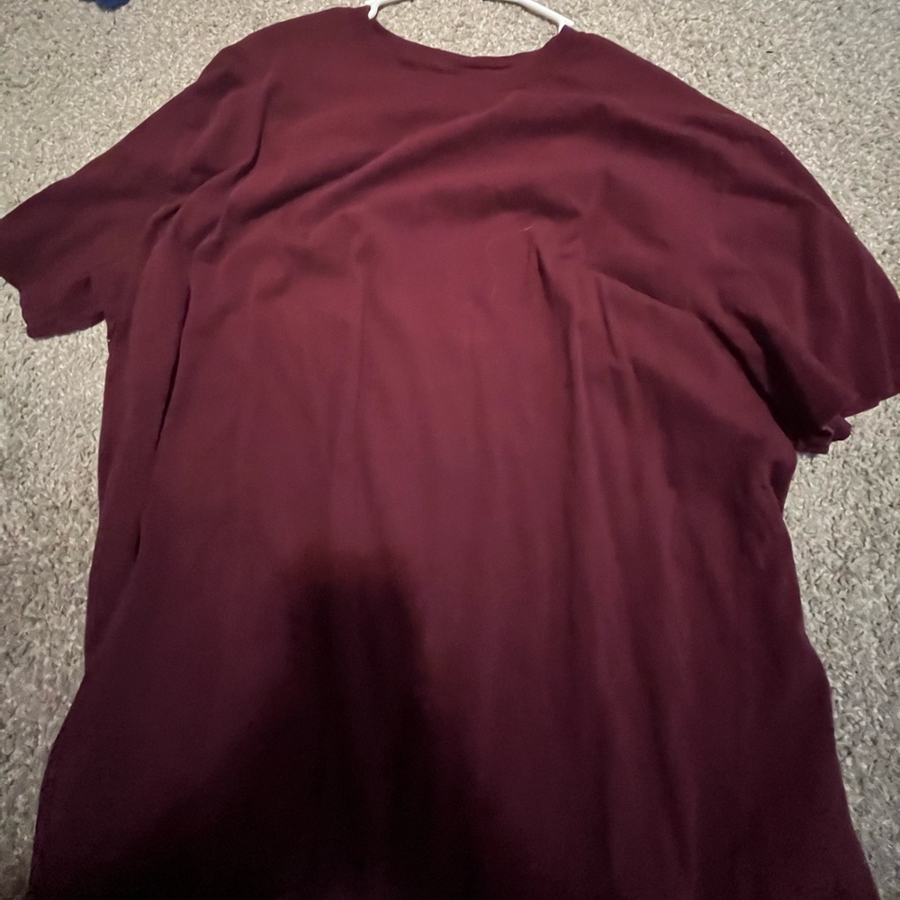 Mens Maroon XXL T-Shirt